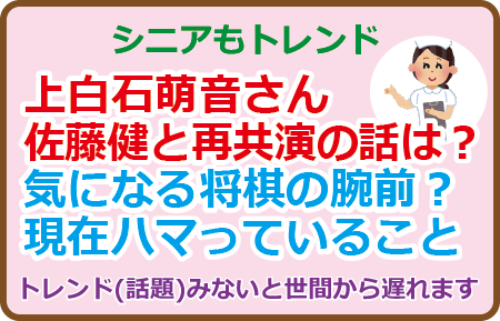 上白石萌音さん佐藤健と再共演の話は？気になる将棋の腕前？現在ハマっていること