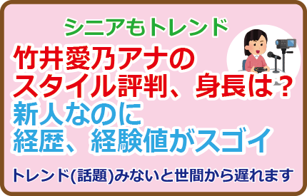 竹井愛乃アナのスタイル評判、身長は?新人なのに経歴、経験値スゴイ
